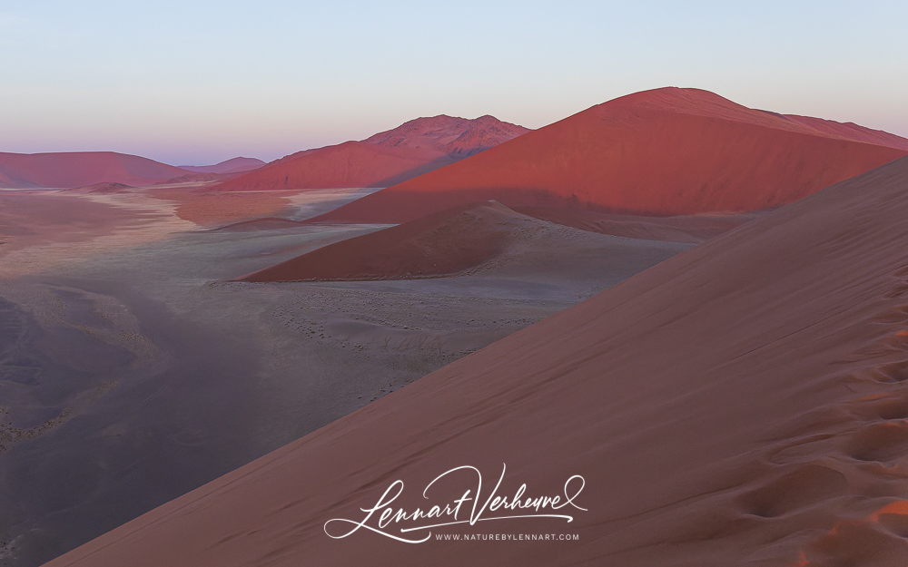 Sossusvlei desert in Namibia