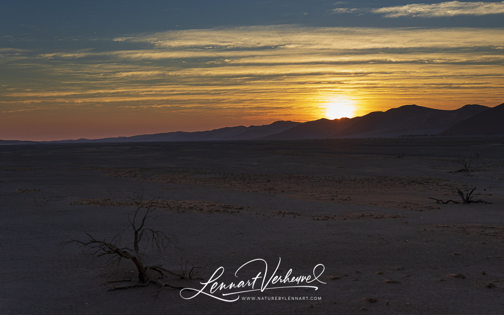 Sossusvlei desert in Namibia